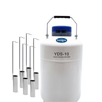 YDS-10圆提桶液氮罐 生物样本长期储存